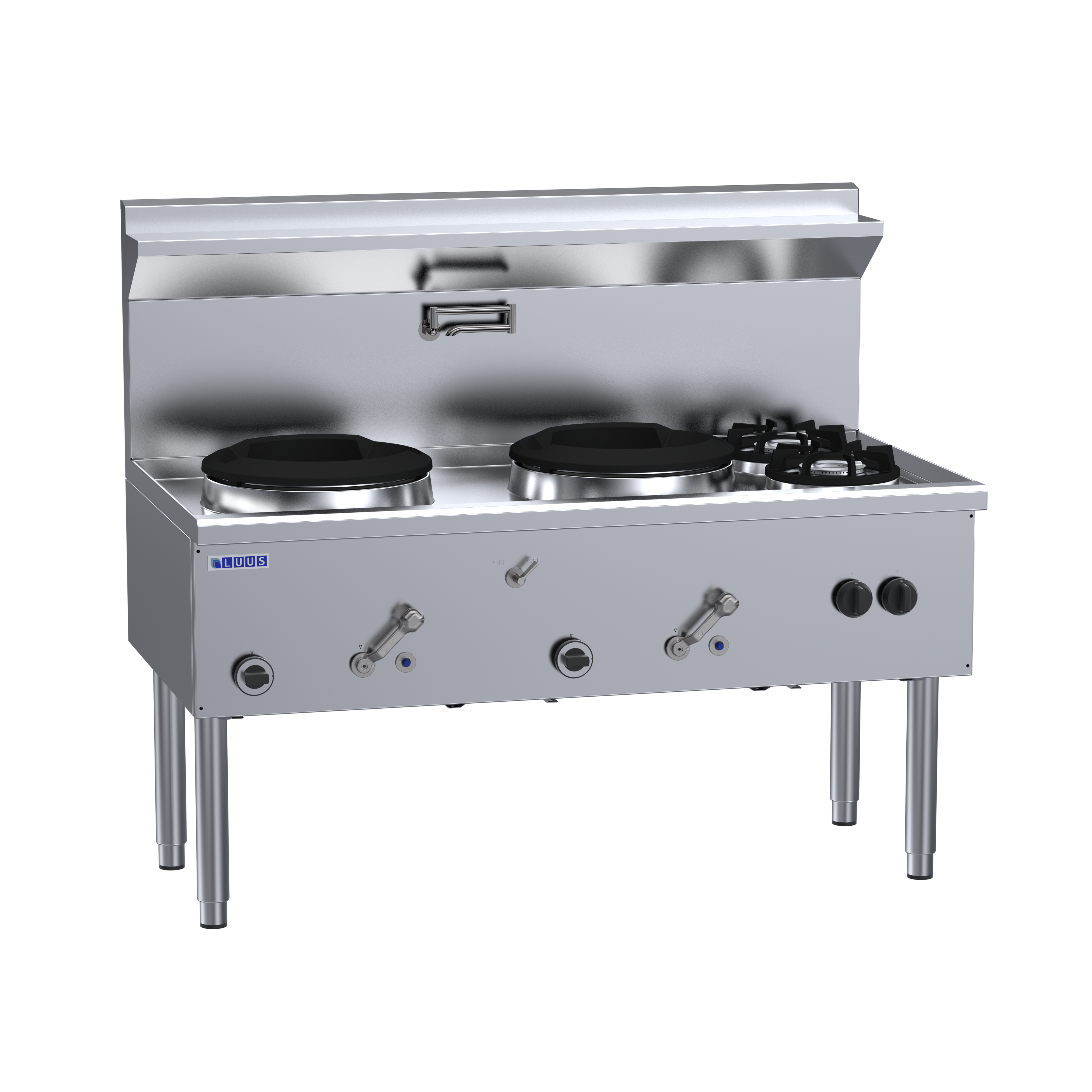 Luus WZ-2C2B - Waterless Wok