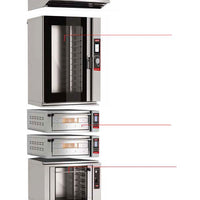 Zanolli TAE62SL - Combi Oven With Pastry Deck Oven