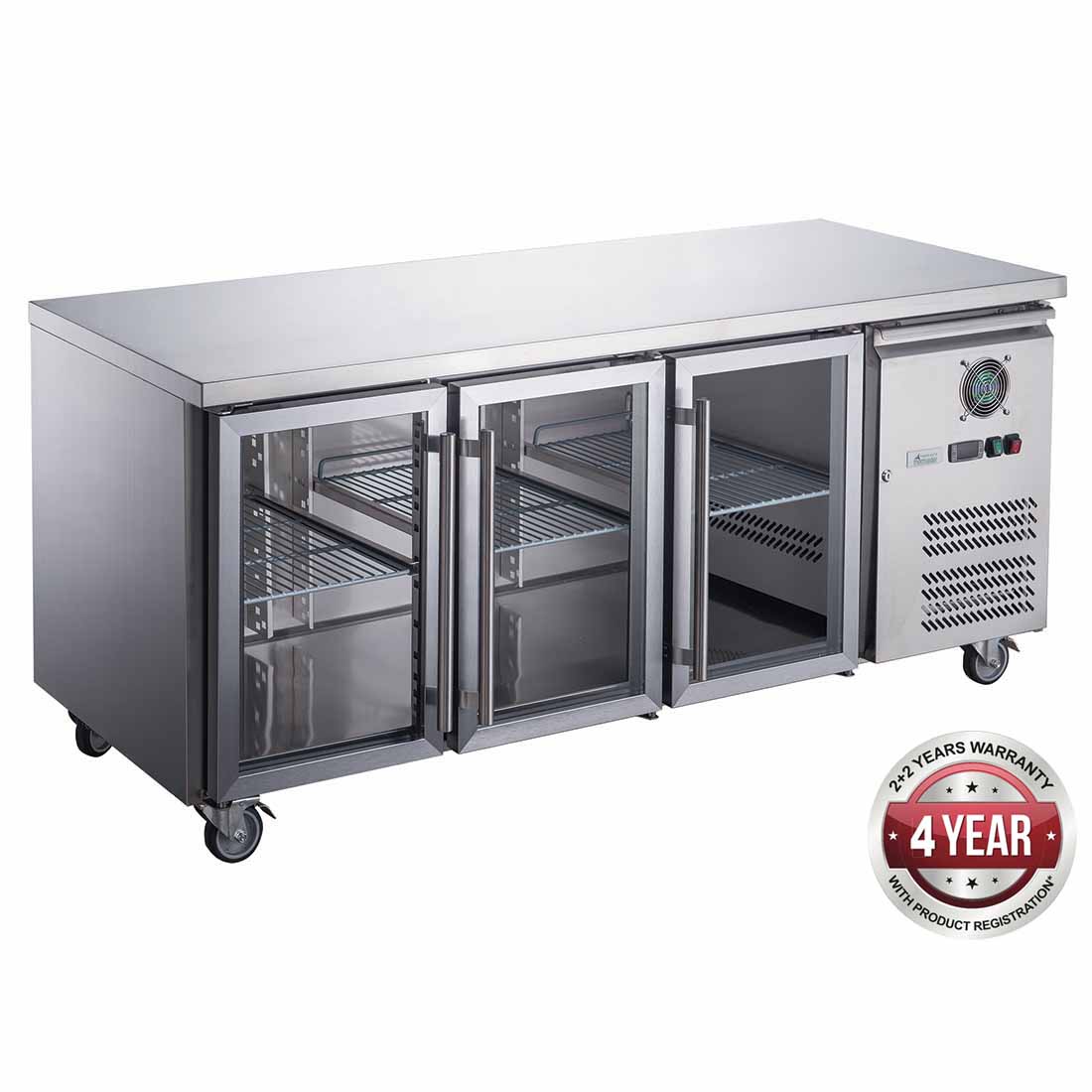 FED-X XUB7C18G3V - Underbench Fridge
