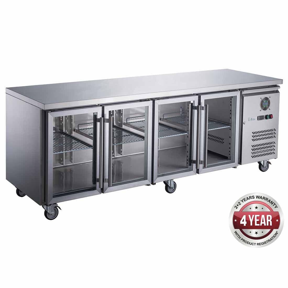 FED-X XUB7C22G4V - Underbench Fridge